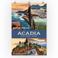 thumbnail image 2 of Acadia National Park, Collage (24x36 Giclee Gallery Art Print, Vivid Textured Wall Decor), 2 of 3