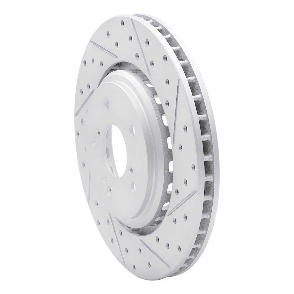 Dynamic Friction Company 830-58026R DFC Geoperformance Rotor - Drilled and Slotted