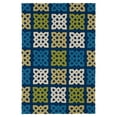 thumbnail image 2 of Kaleen Home and Porch 2032 Blue 2' x 6' Rug, 2 of 2
