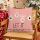 thumbnail image 4 of Fiudx Ofertas del día Fundas de almohada navideñas Fundas de almohada de invierno para dormitorio Fundas de almohada con estampados navideños Decoraciones navideñas Regalos navideños Fundas de almoha, 4 of 6