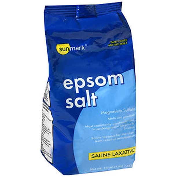 Sunmark Epsom Salt Saline Laxative 1 lb.