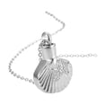 thumbnail image 1 of de de cremación Llavero Cenizas de acero inoxidable Joyería Titular de cenizas Colgante de recuerdo para cenizas Mujeres Hombres Mamá y Argén, 1 of 8