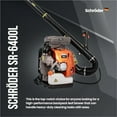 thumbnail image 4 of HighPower Backpack Leaf Blower with 3.7 H-P Gas Engine for Efficient Yard Maintenance and LargeScale Outdoor Cleaning Applicatio, 4 of 6