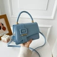 thumbnail image 3 of JUYGO High Quality PU Leather Woman Handbags Luxury Designer Female Shoulder Bag New Fashion All-match Messenger Small Square Bag, 3 of 6