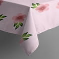 thumbnail image 3 of Pioneer Flower Floral Print Pattern Rectangle Tablecloth 60"x84",Waterproof Polyester Rectangle Table Cloth, Wipeable Spillproof Polyester Tablecloth for Dining, Camping, Indoor and Outdoor, 3 of 5