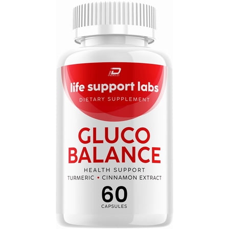 Gluco Balance Capsules – GlucoBalance Natural Blend Glycogen Support, 1 Pack, 60 Capsules