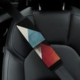 thumbnail image 5 of WYYP Bauhaus Geometric Shapes Car Seat Belt Cover Pad Protect Neck Shoulder 2Pcs, 5 of 6