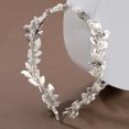 thumbnail image 1 of Zhuge Horquillas para el pelo de boda con flores para novias, peinetas con perlas de cristal,joyas con diamantes de imitación para novias, damas de honor y mujeres (plateadas), 1 of 5