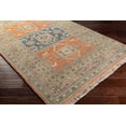 thumbnail image 2 of Mark&Day Wool Rugs, 6x9 Midbuul Rustic Dark Brown Area Rug, Brown Green Blue Carpet for Living Room, Bedroom or Kitchen (6' x 9'), 2 of 6