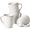 Full:6 oz, variant on Espresso Cups 6 Oz Ceramic Cup Small Coffee Mugs For Double Shot Latte Cappuccino Lungo With Handle Suit Housewarming - 2.7 Inch Set Of 4 Arctic White