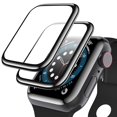 thumbnail image 1 of Protector de pantalla de vidrio templado para Apple Watch de 44 mm, paquete de 2, 1 of 8