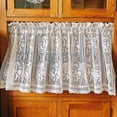 thumbnail image 5 of Retro Crochet Curtain Valance for Kitchen Window Farmhouse Short Curtains for Room Divider Boho Curtain Tiers for Coffee Decor 1 Panel Knitting Doorway Curtain, 5 of 5