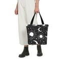 thumbnail image 6 of Kdxio Crescent and Stars Women Reusable Grocery Bags Foldable Ripstop,Reusable Shopping Bags for Shopping,Gym,Gift, 6 of 7
