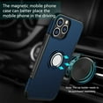 thumbnail image 3 of FIEWESEY for iPhone 13 Pro Max 6.7 Inch Case, Anti-Scratch Shockproof Case 360 Degree Rotation Finger Ring Holder Kickstand [Work with Magnetic Car Mount] for iPhone 13 Pro Max 6.7 Inch(Blue), 3 of 7