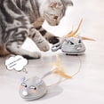 thumbnail image 4 of Ratón de juguete con sensor inteligente para gatos Ehuebsd Juguete de peluche eléctrico interactivo, 4 of 9