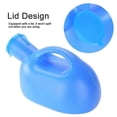 thumbnail image 4 of Urinoir Hygiénique pour Homme, Grande Capacité 2000ML Bouteille d'Urine Portable, Imperméable et Réutilisable, Base Stable Assure Pas de Fuites, Poignée Pratique, 4 of 5
