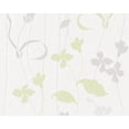 thumbnail image 1 of Best of Vlies , Motifs Floraux Papier Peint Moderne Classique à Rayures Blanches Rouleau, 1 of 3