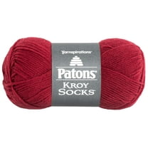 Patons Kroy Socks Yarn-Red