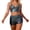 Grey, variant on Shiny Metallic Holographic Crop Camisole Top and Shorts 2 Piece Matching Set Sparkly Pu Leather Rave Outfits