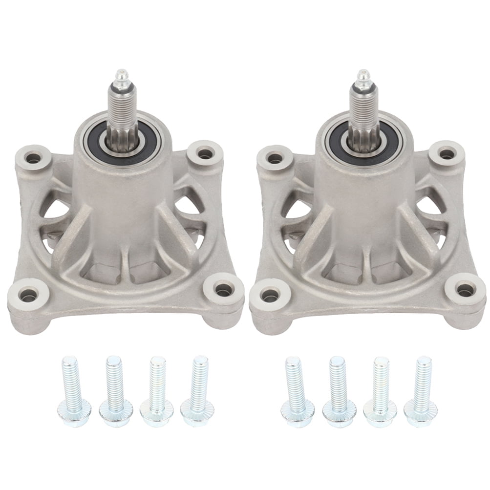 2 Spindles For Hustler 604214 With Mounting Bolts and Blade Bolts 2 Spindles For Hustler 604214 With Mounting Bolts and Blade Bolts