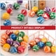thumbnail image 5 of Bolas de rebote de plástico de 20 piezas Bolas hinchables de colores surtidos Bolas de salto creativas, 5 of 5