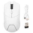 thumbnail image 1 of Ratón inalámbrico Ticfox Modo triple 1000 a 4000 DPI clic silencioso ergonómico blanco, 1 of 14