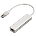 thumbnail image 2 of Adaptador USB Ethernet RJ45 USB3.0 conector Ethernet 10M 100M 1000M convertidor de puerto Ethernet de aleación de aluminio para oficina, 2 of 14