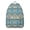 Sky-blue, variant on Artistic Bohemian Print Backpack for Adults, Large Capacity Boho Style Bookbag with Front Pocket, School Backpack for College Students, Commute, Travel, Great Gift Choice
