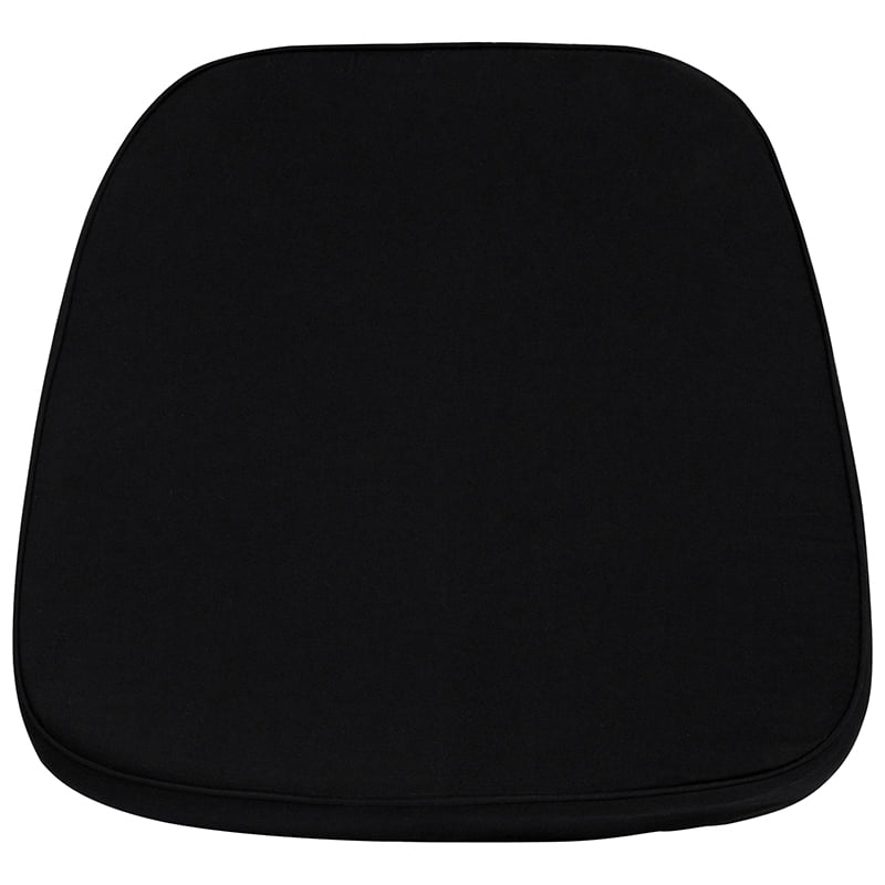 Indoor Soft Black Fabric Chiavari/Dining Chair Cushion - Walmart.com