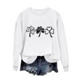 thumbnail image 1 of Wyzesi Chandails Noirs pour Filles à Fermeture Éclair Chandail à Manches Longues pour Femmes Chandail Décontracté à Col Rond Ample chandail d'Automne Hauts Ensembles de Chandails pour Femmes Plus Chandails pour Femmes Sans Capuche, 1 of 4