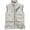 Beige, variant on Men's Fishing Vest Mesh Lined Lightweight Quick Dry Utility Safari Travel Vest Summer Casual Outdoor Work Photo Hiking Cargo Vest Sleeveless Jackets with Multi Pockets, 1X-5X