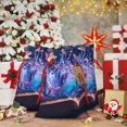 thumbnail image 6 of Honeii Book Glowing Mushrooms Print Small Burlap Bags,Christmas Drawstring Treat Bags Gift Bags Reusable Candy Goodie Wrapping Bags for Holiday Party Favors Supplies -Small, 6 of 9
