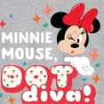 thumbnail image 3 of Mickey & Friends - Minnie Dot Diva - Men's Long Sleeve T-Shirt, 3 of 5