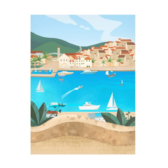 Trademark Fine Art Petra Lizde  Hvar Canvas Wall Art