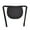 Black1, variant on Joernso Maid Cosplay Apron Girls Ruffled Waist Apron Kitchen Costume Solid Color Fancy Dress Half Apron Cosplay Outfit Accessory