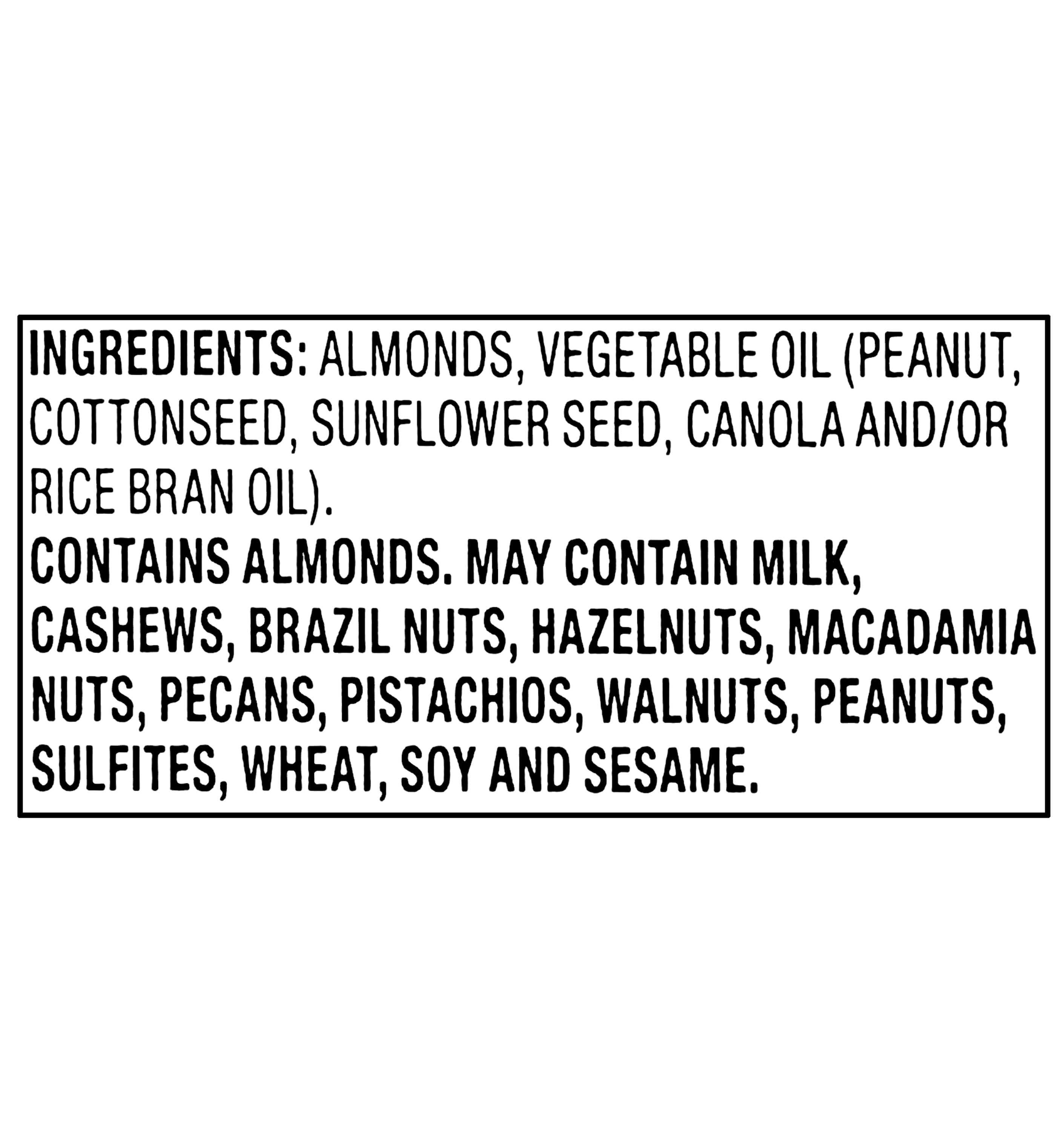 (3 pack) bettergoods Roasted and Unsalted Almonds, 10 oz