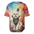 thumbnail image 2 of Hello 2025 Shih Tzu Celebrates Happy New Year Firework Balloon All Over Print 3D Baseball Shirt Lion Dog Lover Gifts Softball Sport - 02024, 2 of 6