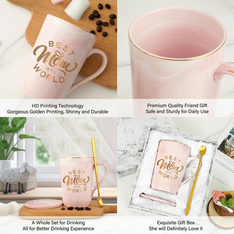 Gifts for Mom Best Mom in the World Coffee Mugs, Mom Gifts