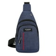 thumbnail image 1 of Backpack for Men Strap Bag Crossbody Backpack for Men and Women Strap Backpack Walking Backpack Multi Function Messenger Chest Bagmessenger Bag for Men, 1 of 7