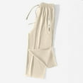 thumbnail image 6 of Womens Long Shorts Knee Length Silky Cooling Workout Gym Quick Dry Shorts with Zip Pockets Athletic Cargo Sweatshorts (S, Beige), 6 of 7