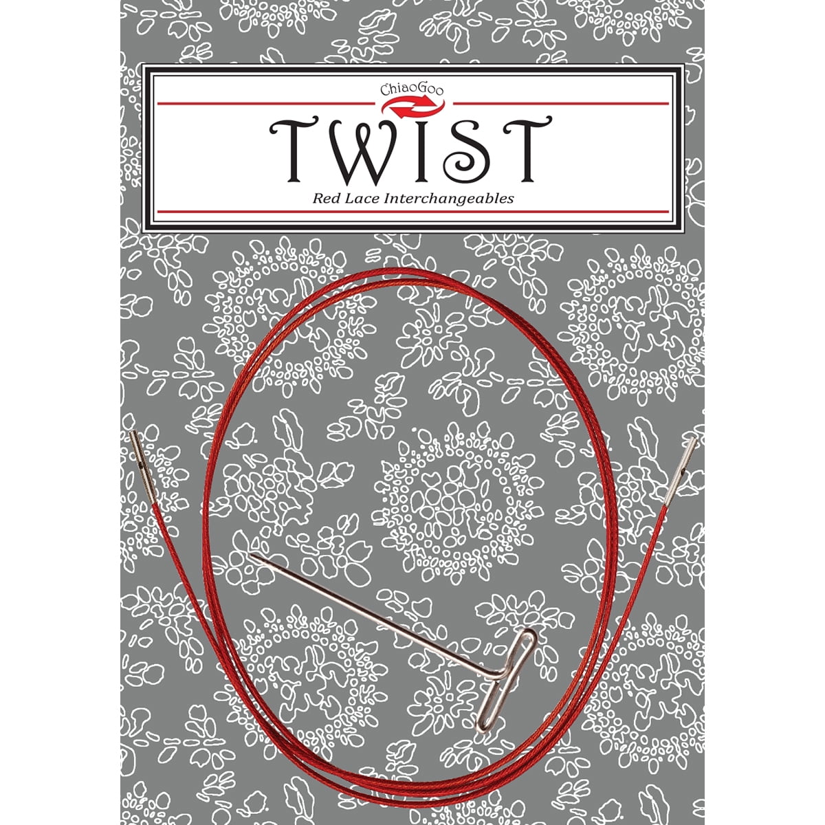 TWIST Red Lace Interchangeable Cables 14'-Mini