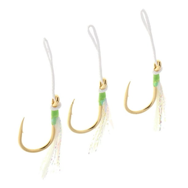 Xuanheng 3x Bass Trout Fishing Hooks Beak Barb Holder Hook Hooks 9-0 Other 9-0
