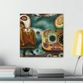 thumbnail image 3 of Chicken In Steamclouds - Canvas, 3 of 10