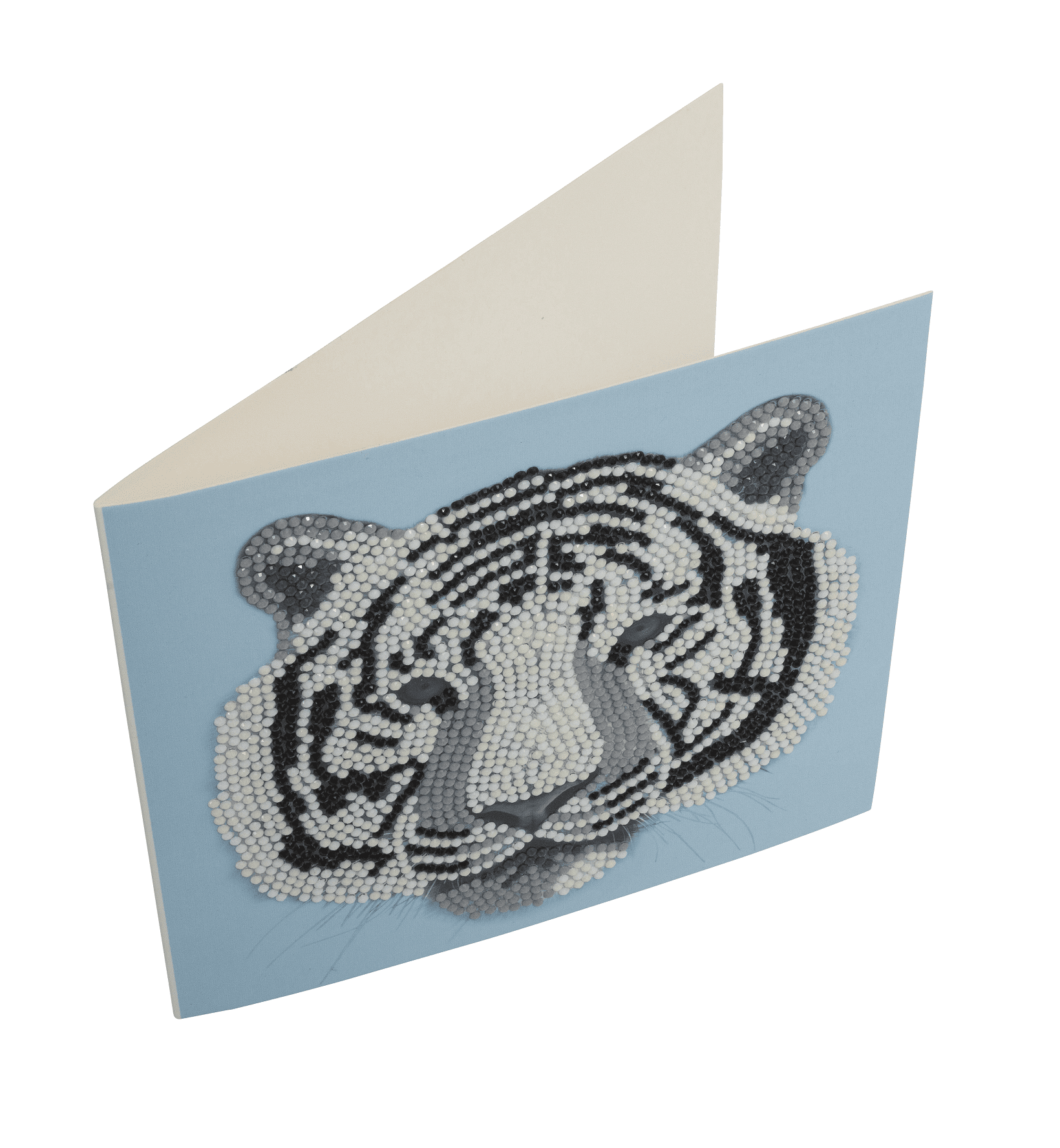 Crystal Art Diamond Painting Card Kit - Tiger- Create Your Own 7x7 Card  Kit - for Ages 8 and up