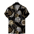 thumbnail image 1 of Camisa De Manga Corta Estampada Digital 3d Para Hombres, 1 of 5