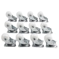 thumbnail image 2 of 4ps Roulettes Robustes pour Meubles avec Roulement à Billes en Caoutchouc Roulette Pivotante à 360 Degrés 12 Pcs, 2 of 9