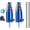 2PC,B, variant on 3-in-1 Pipe & Valve Extractor, New Broken Pipe Extractor Tool, Reverse Thread Remover for 1/2" 3/4" 1" Pipes, Electric Drill Internal Pipe Wrench for Rusted Damaged Faucet Bolts (1PC,A)