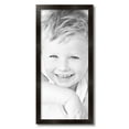 thumbnail image 2 of ArtToFrames 12x27" Wooden Finish Mahogany Picture Frame, Brown Wood Poster Frame, with Regular Acrylic and Foam Backing 3/16 inch (FBPL-4958), 2 of 7