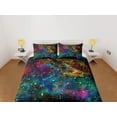 thumbnail image 2 of Ropa de Cama Galaxia Colorida, Juego de Cama Completo 3D Espacio Exterior, Funda Nórdica Cósmica, 2 of 4