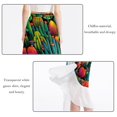 thumbnail image 2 of Cactus Stylish Summer Chiffon Beach Dress with Polyester Straps - Women's Summer Dresses, 2 of 6